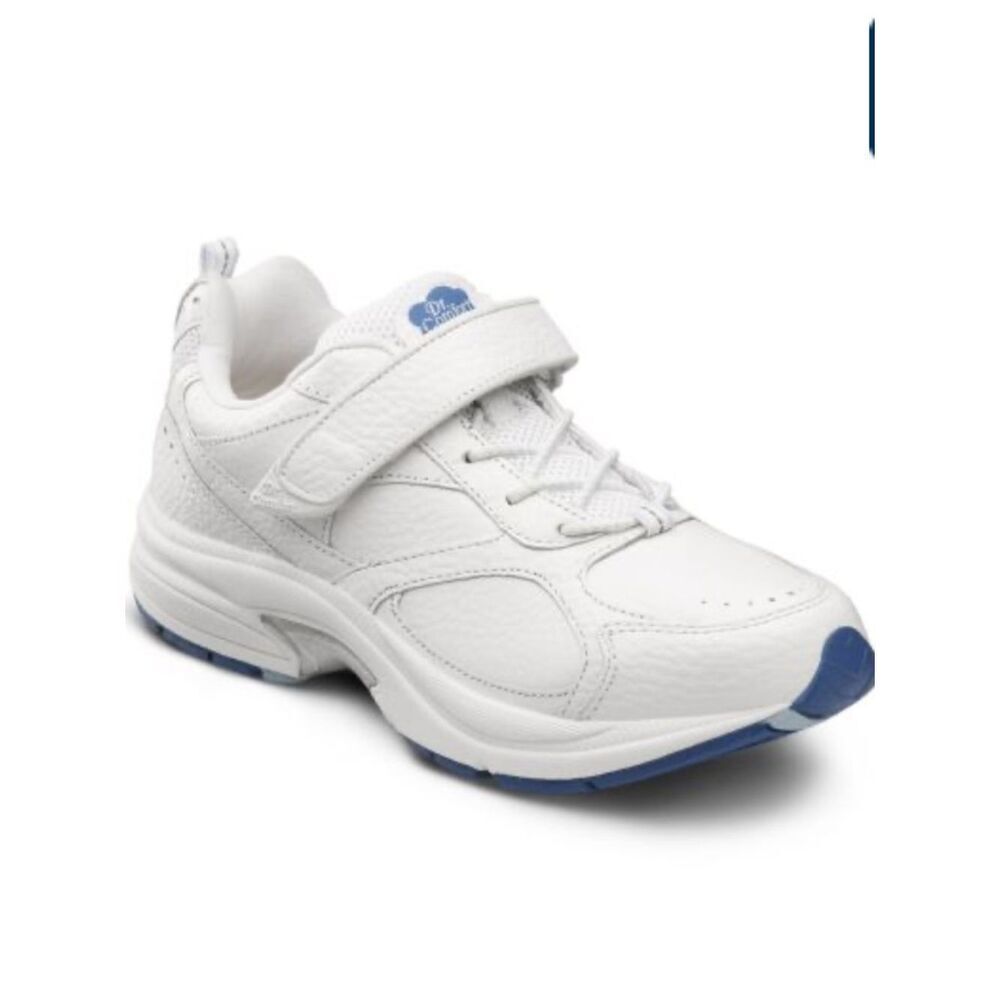 DR COMFORT Spirit Velcro Athletic Shoes Style 3240 White Women’s Size 8W